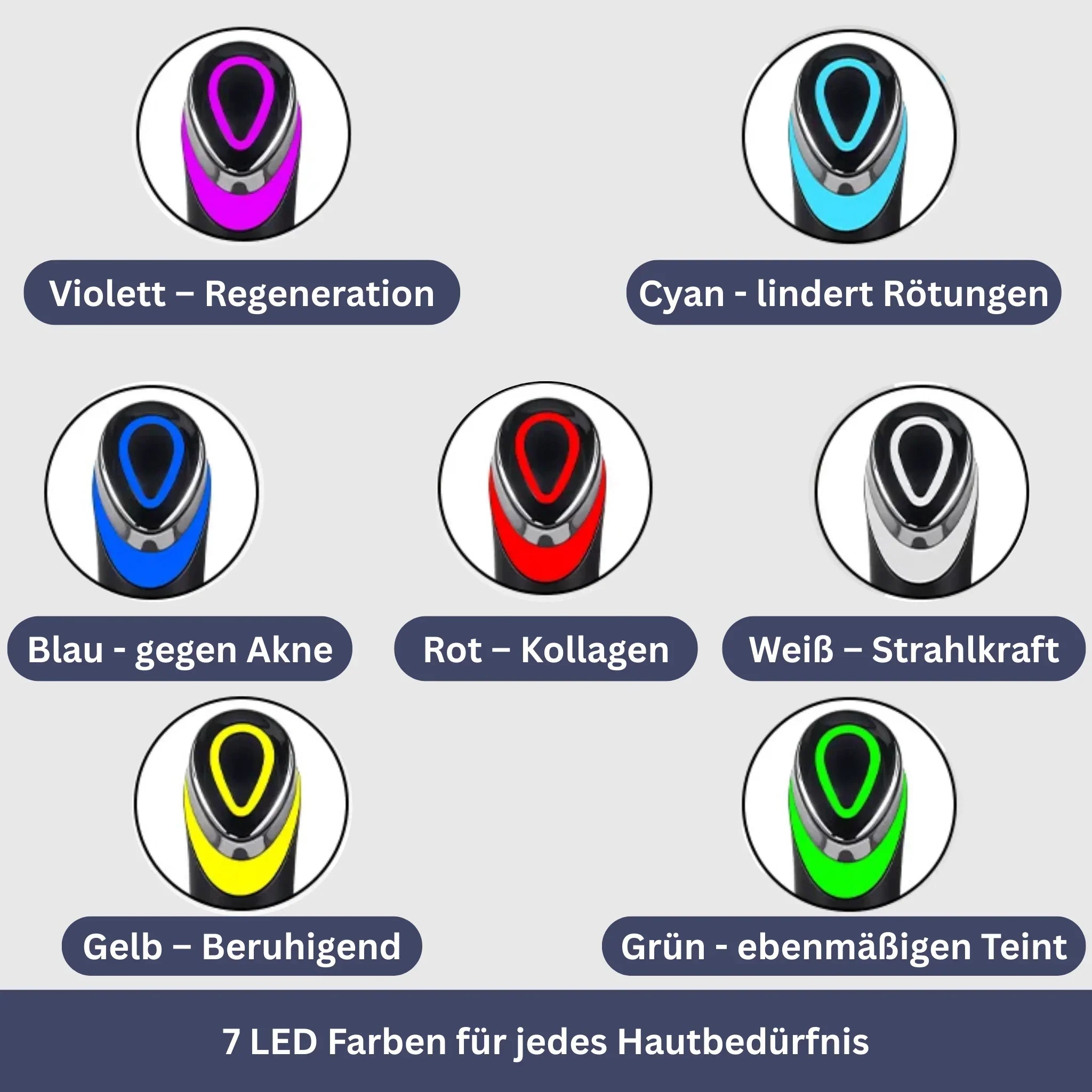 Anti-Aging LED Light Therapy Device