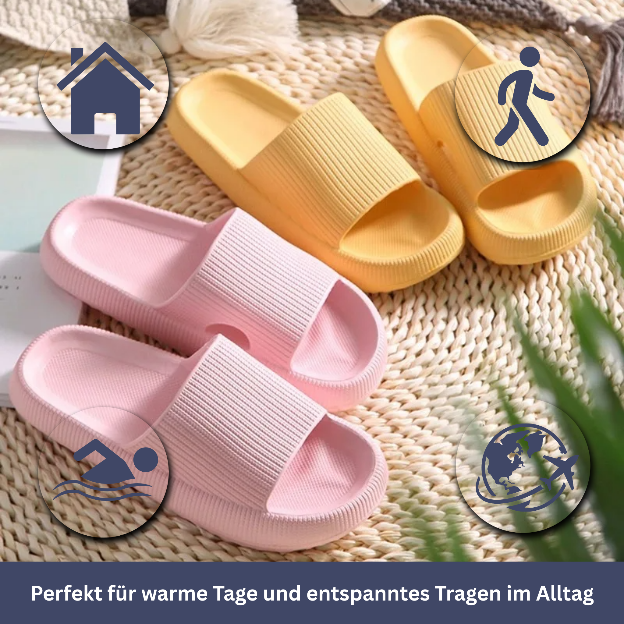 Cloud Cushion Slippers