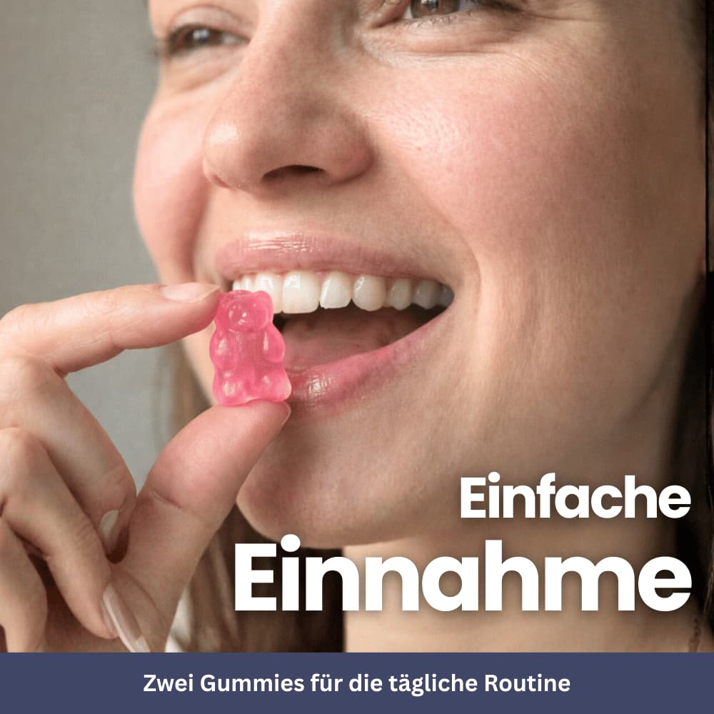 Collagen + Vitamin C Gummies for Skin, Hair & Nails