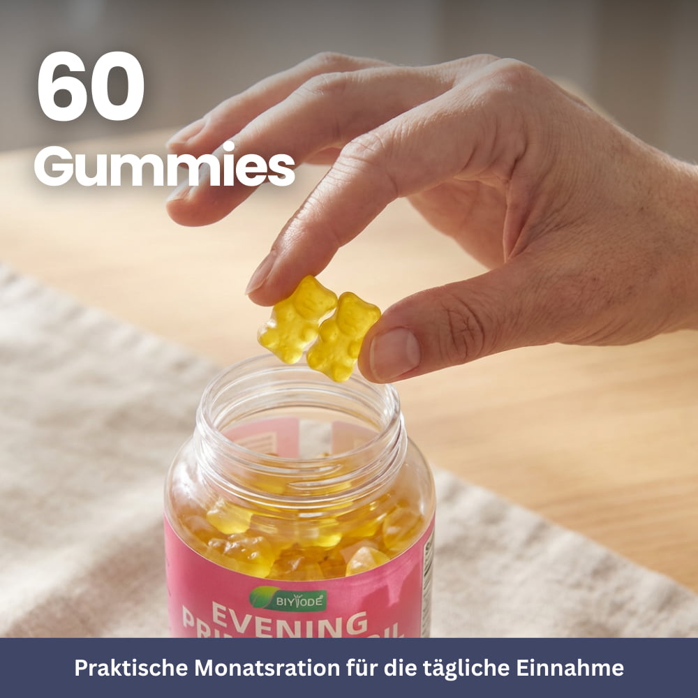 Evening Primrose Oil Gummies – For Skin & Hormonal Balance
