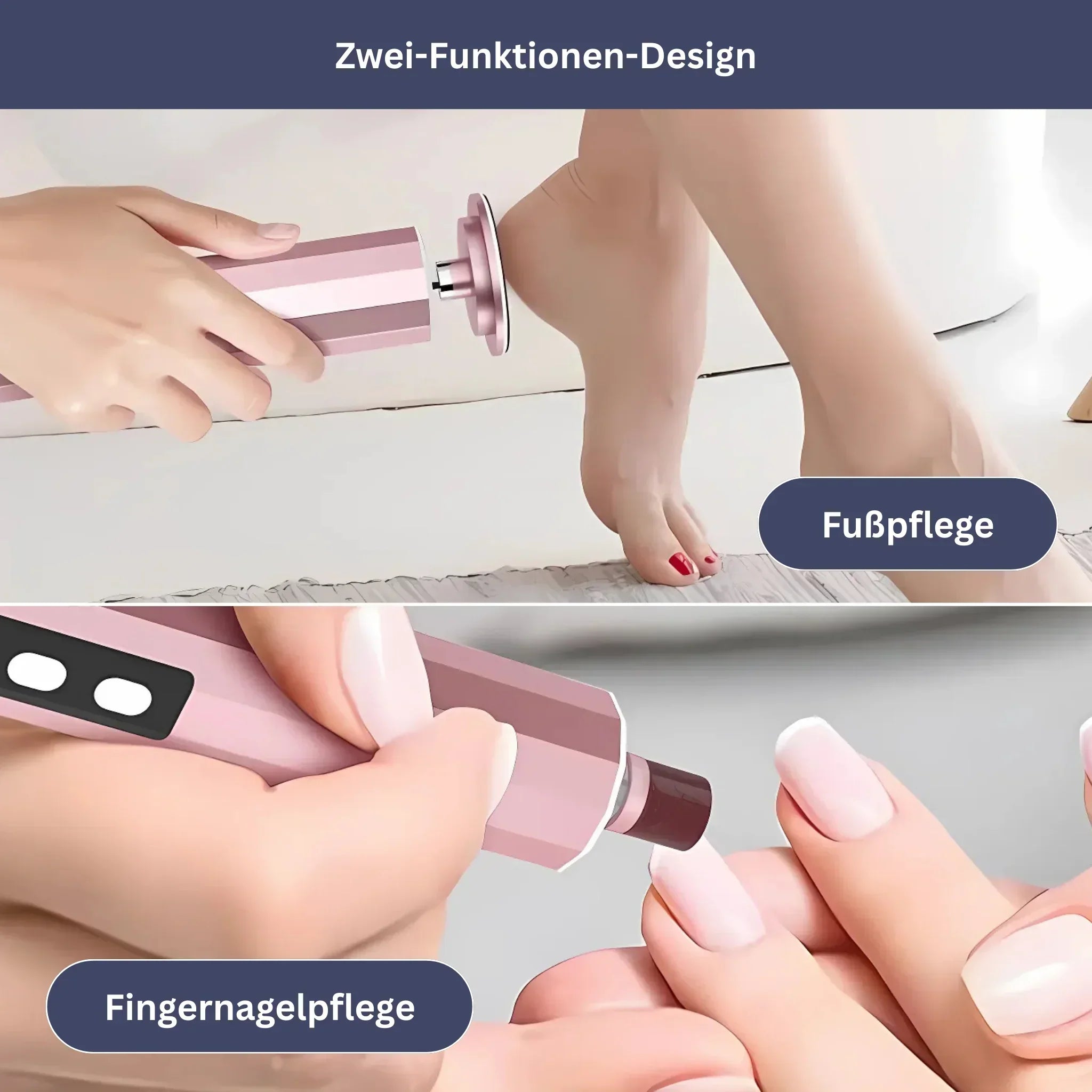 SamtFuß Pro – Electric Callus Remover