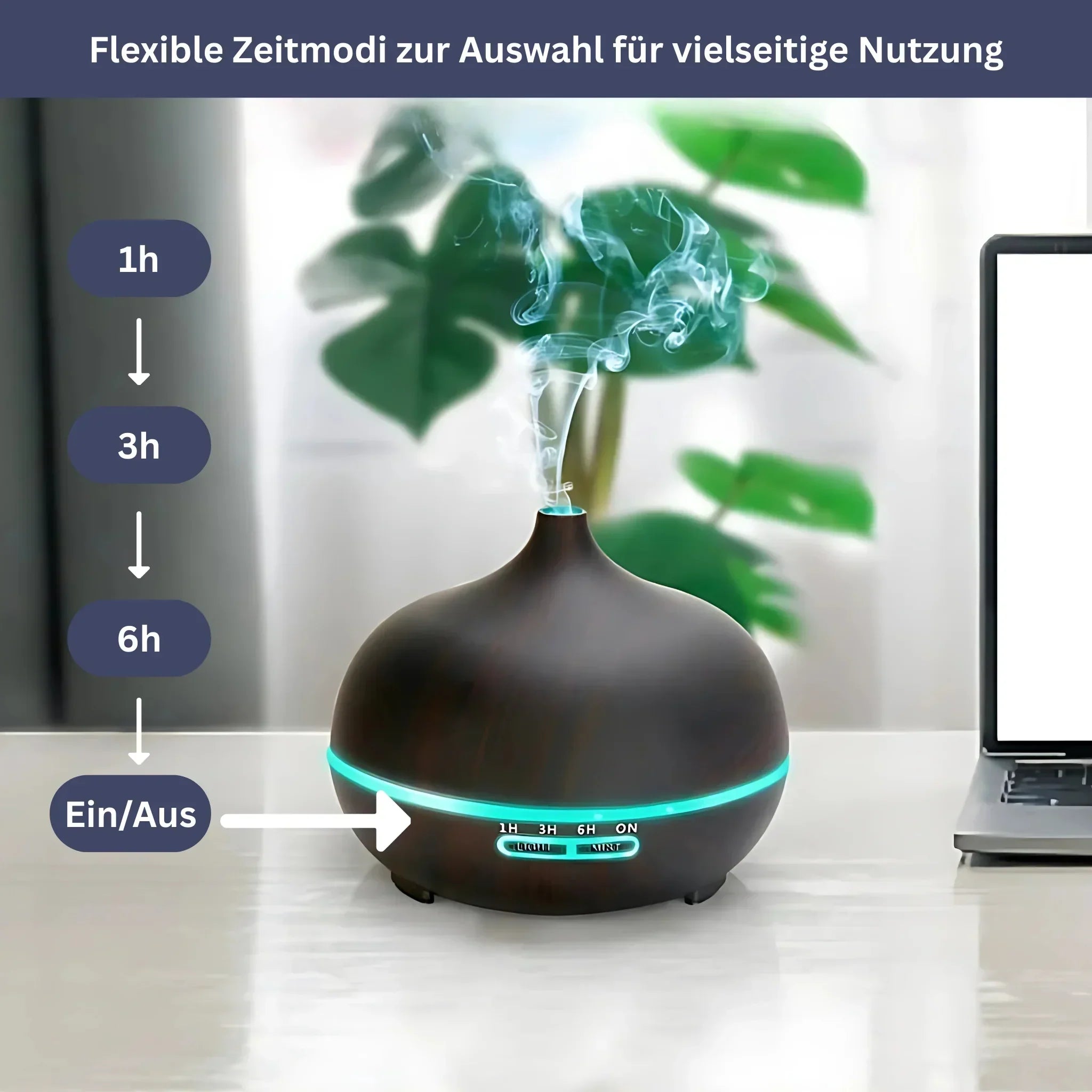 Ultrasonic Humidifier with Remote Control