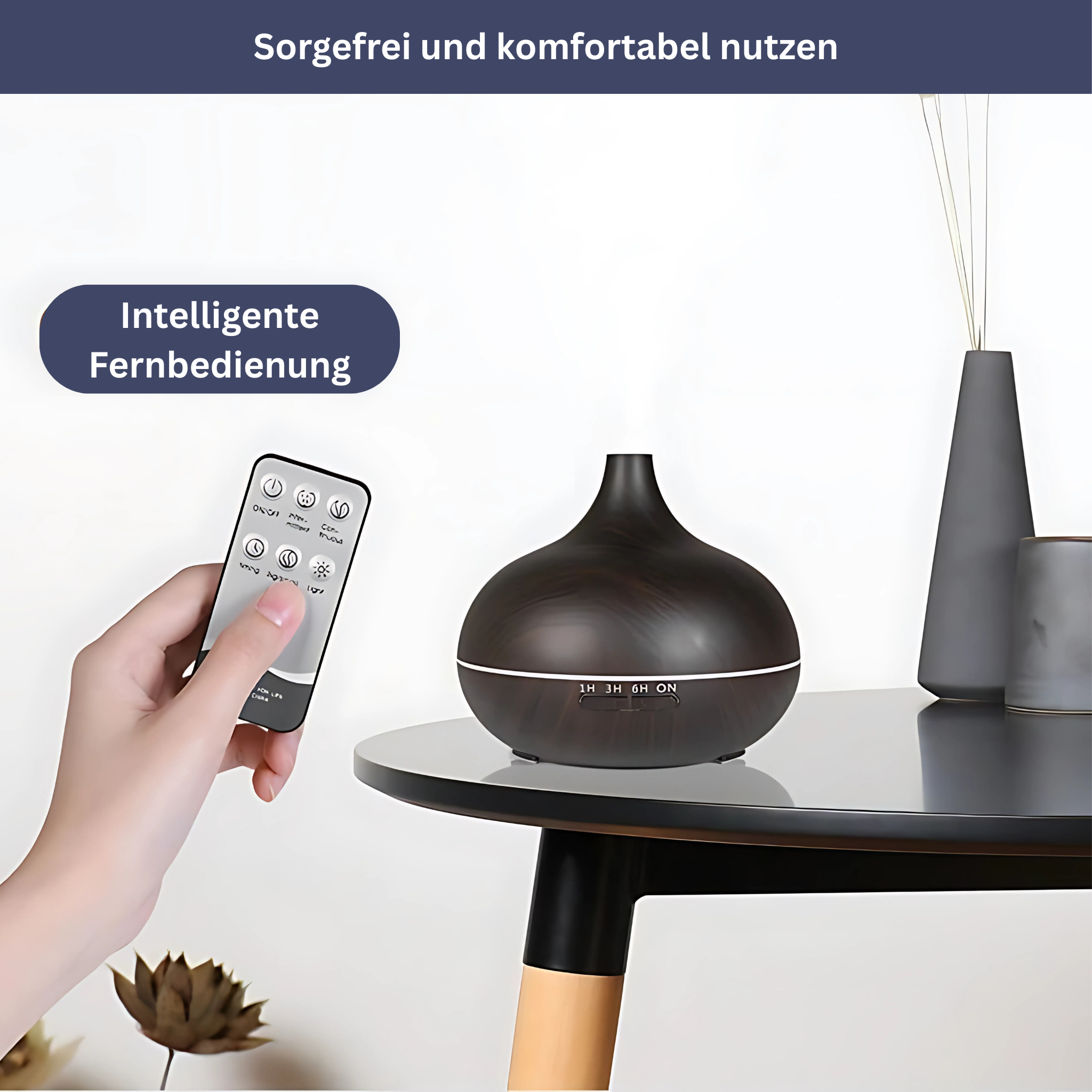 Ultrasonic Humidifier with Remote Control