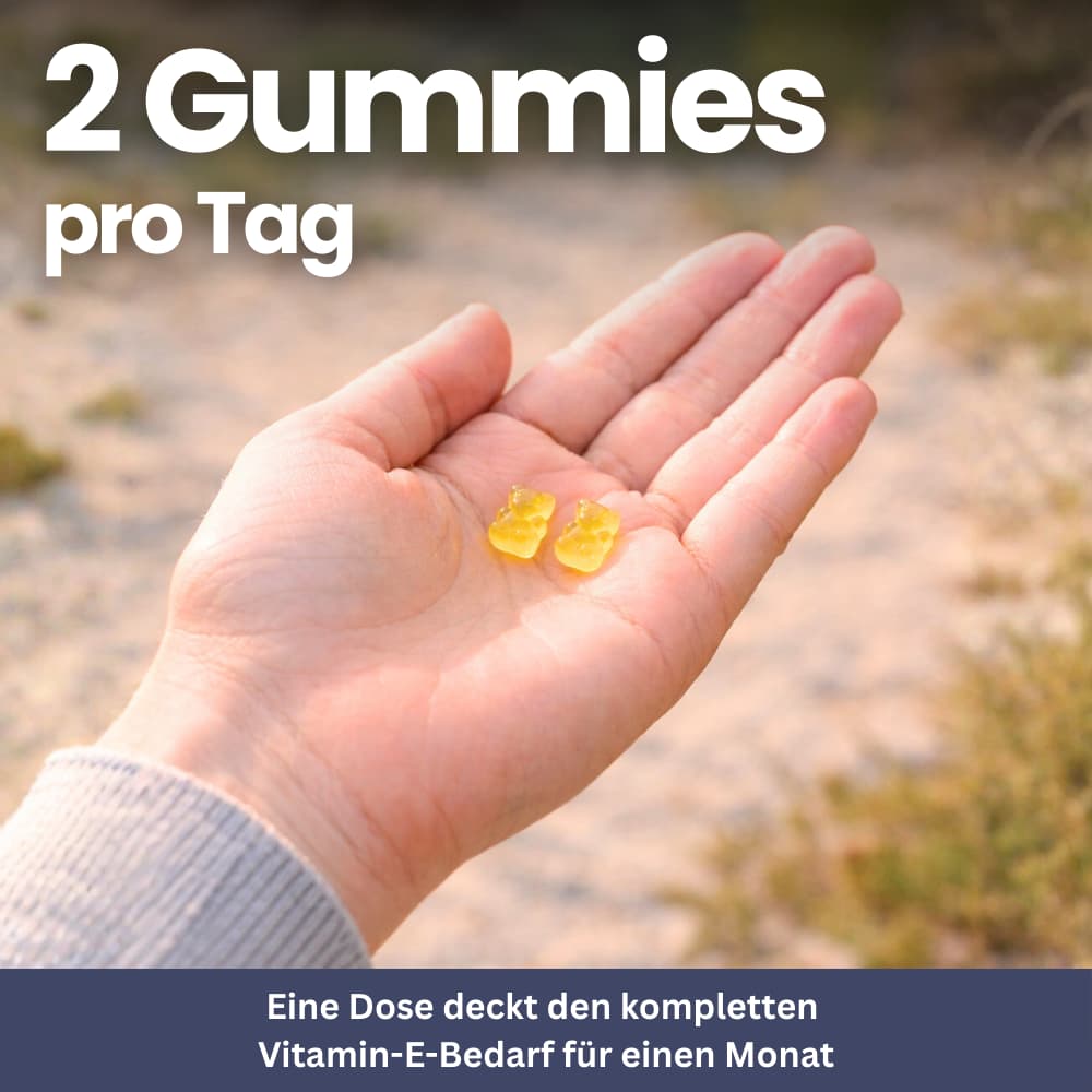 Vitamin E Gummies – Skin Care & Cell Protection