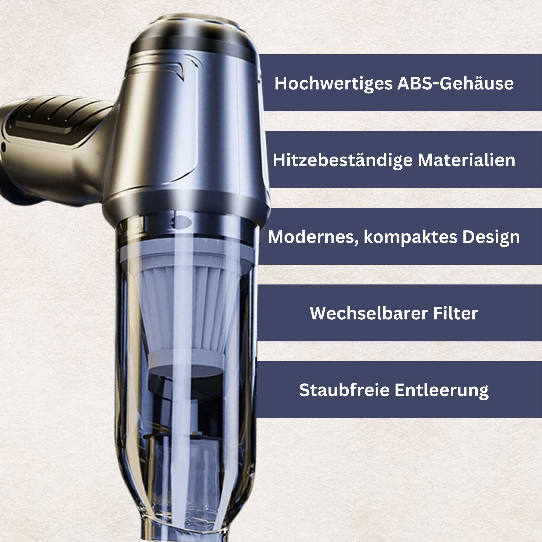CleanJet Handheld Vacuum Cleaner