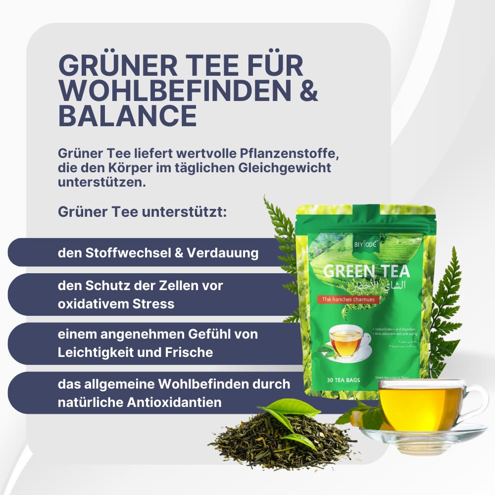 Green Tea Made from Selected Tea Leaves