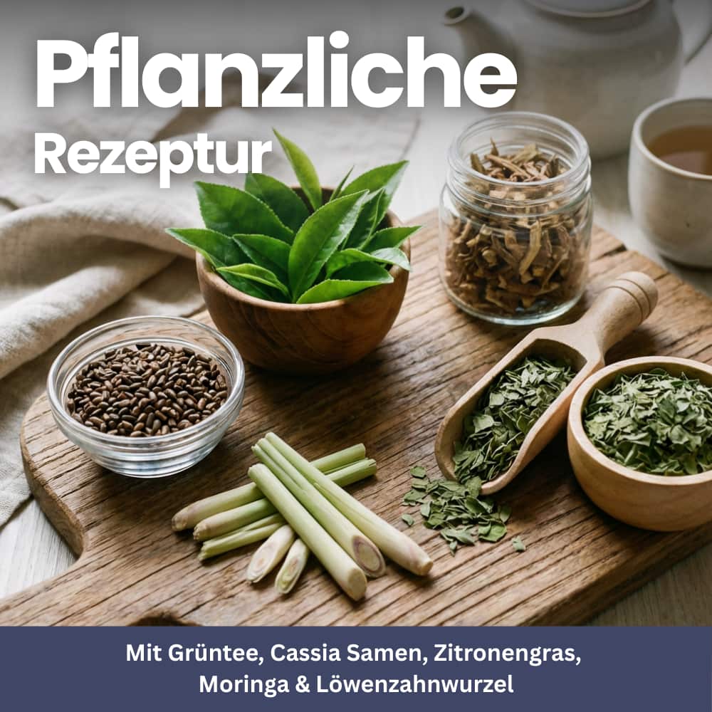 Herbal Tea Blend with Green Tea, Cassia Seeds & Lemongrass