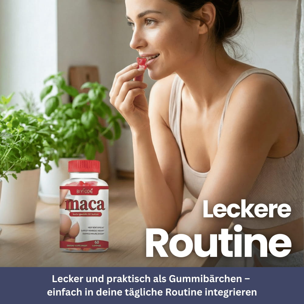 Maca Gummies for Women – Energy & Well-Being