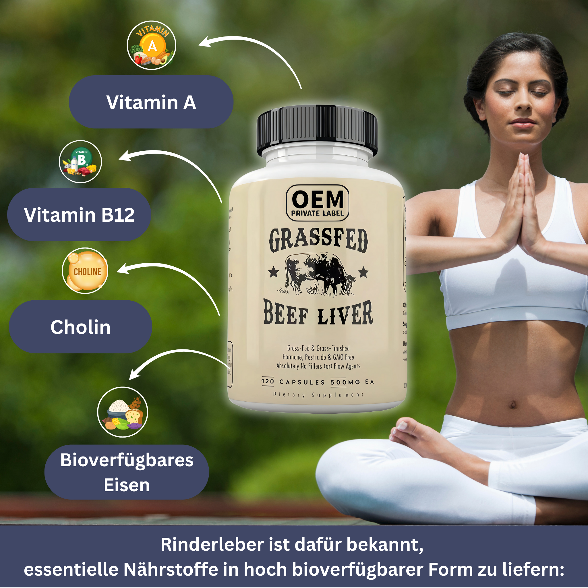 Beef Liver Capsules – Energy & Vitality