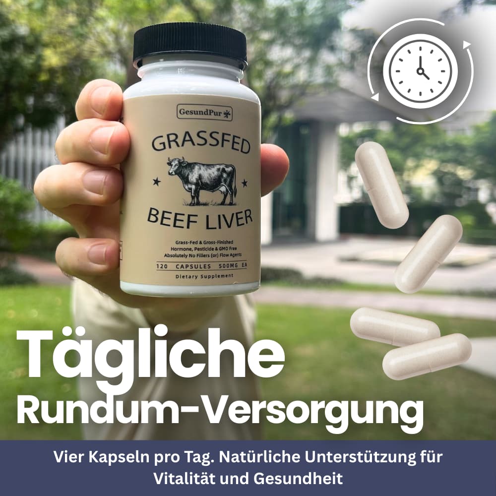 Beef Liver Capsules – Energy & Vitality